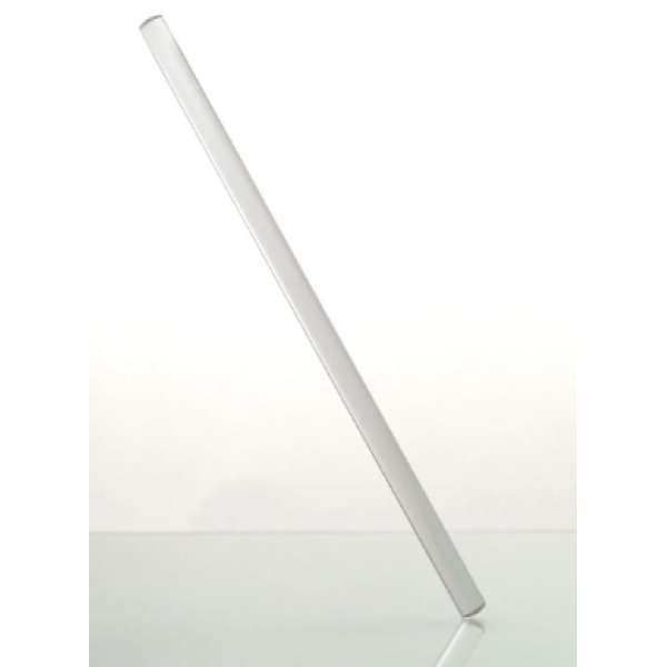 BASTAO DE VIDRO MEDIDA PONTAS POLIDAS (QUEIMADA)-8 X 300 MM