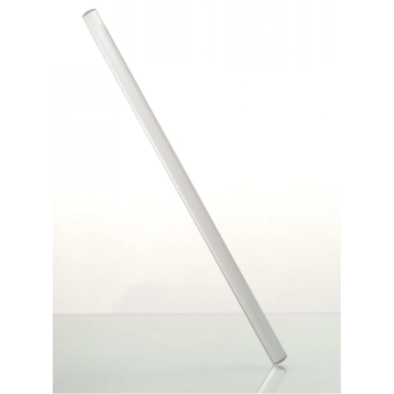 BASTAO DE VIDRO MEDIDA PONTAS POLIDAS (QUEIMADA)-8 X 300 MM