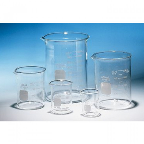 COPO BECKER FORMA BAIXA GRIFFIN EM VIDRO BORO 3.3 10ML