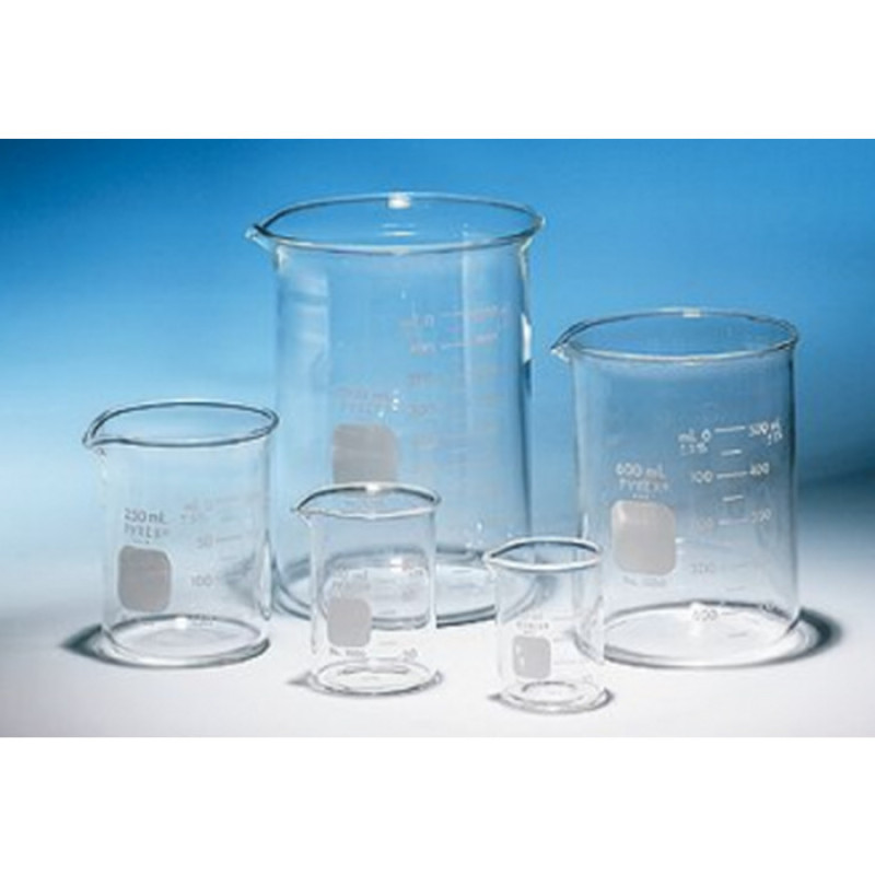 COPO BECKER FORMA BAIXA GRIFFIN EM VIDRO BORO 3.3 10ML