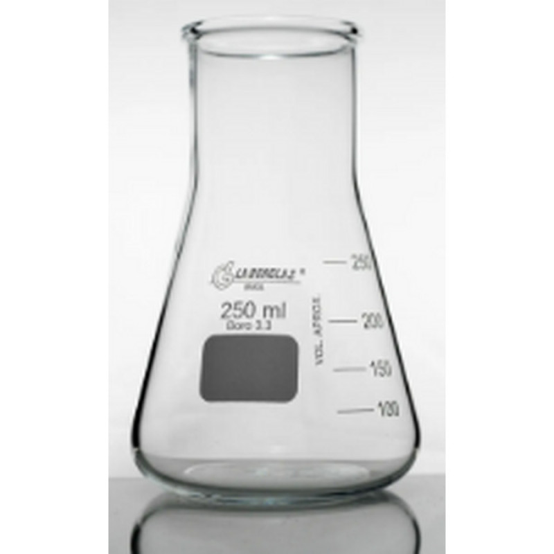 FRASCO ERLENMEYER B.L.GRADUADO CAP.250ML