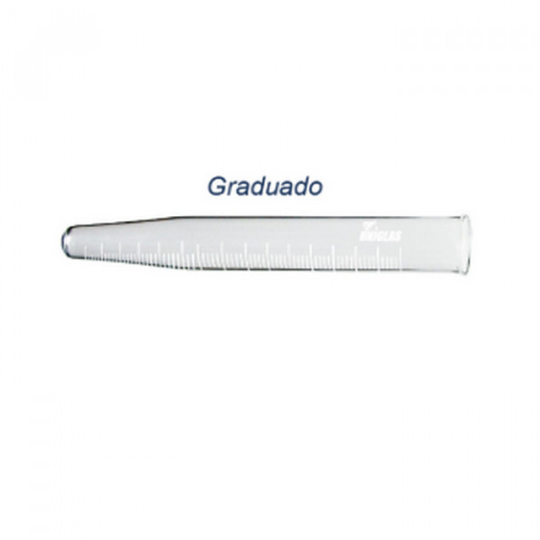 TUBO CENTRIFUGA CONICO COM ORLA GRADUADO 15ML