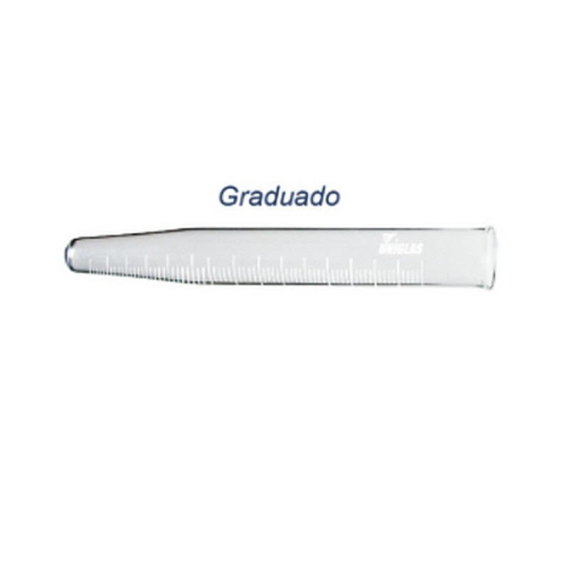 TUBO CENTRIFUGA CONICO COM ORLA GRADUADO 15ML