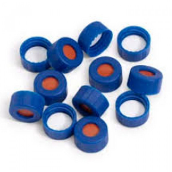 TAMPA ROSCA N9 AZUL AB.5,5MM SEP.SIL/PTFE C/100