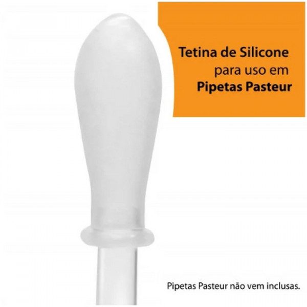TETINA DE SILICONE PARA PIPETA PASTEUR CAP.1ML