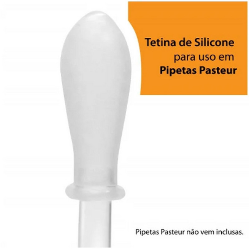 TETINA DE SILICONE PARA PIPETA PASTEUR CAP.1ML