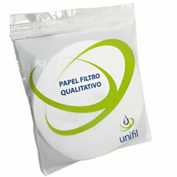 PAPEL FILTRO QUANTITATIVO C41(FAIXA PRETA)110MM C/100FL