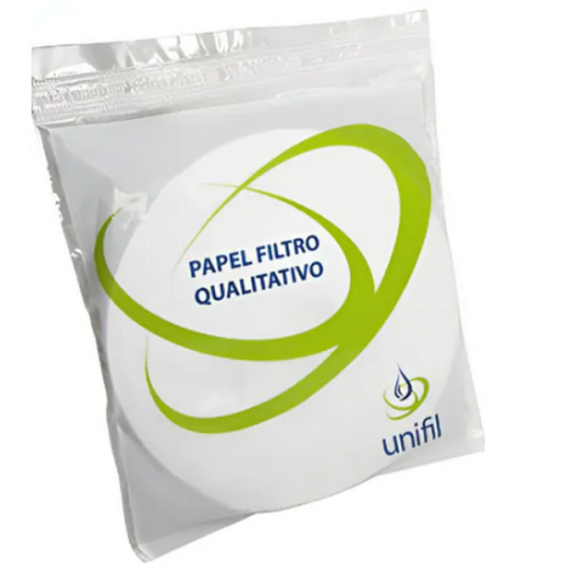 PAPEL FILTRO QUANTITATIVO C41(FAIXA PRETA)110MM C/100FL