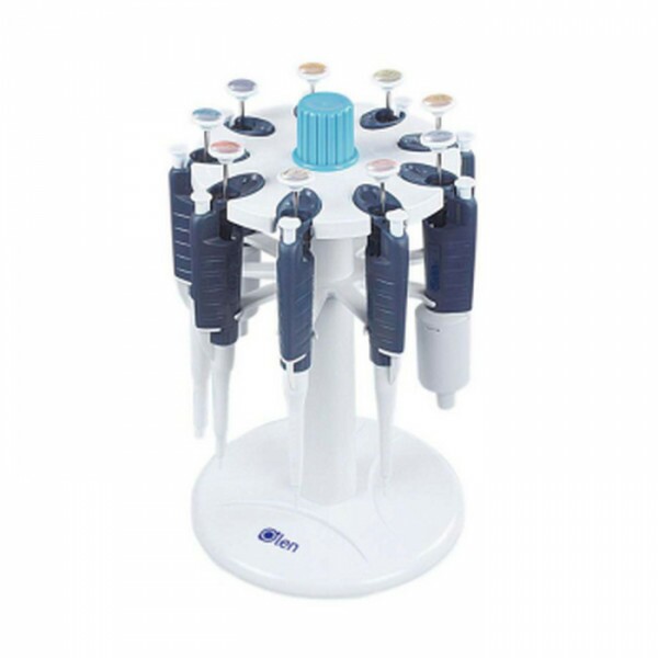 SUPORTE PARA MICROPIPETAS OLEN - 9 LUGARES SUPORTE PARA MICROPIPETAS OLEN - 9 LUGARES