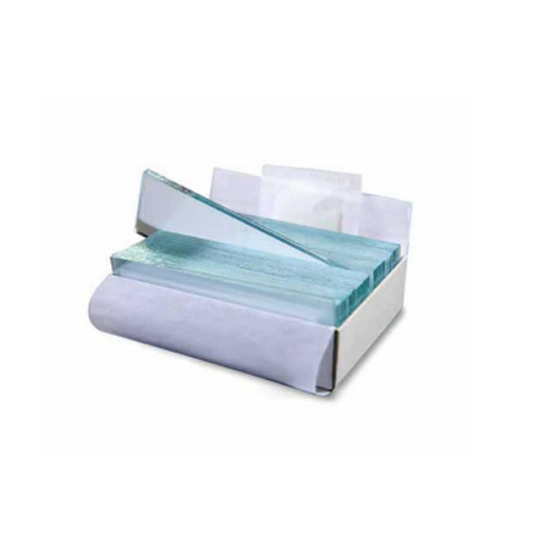 LAMINAS PARA MICROSCOPIA 26X76MM PONTA FOSCA COM PAPEL 50 UN/CX LAMINAS PARA MICROSCOPIA 26X76MM PONTA FOSCA COM PAPEL 50 UN/CX